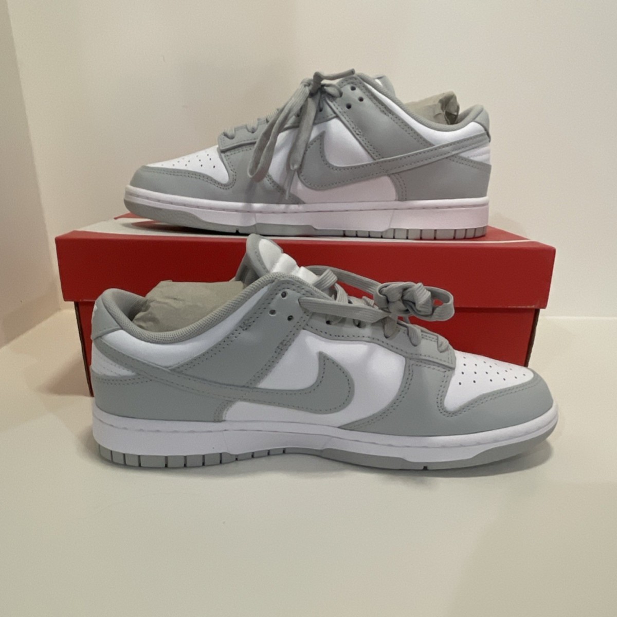 Nike Dunk Low Retro White/Grey Fog DD1391-103 Men's Low Top