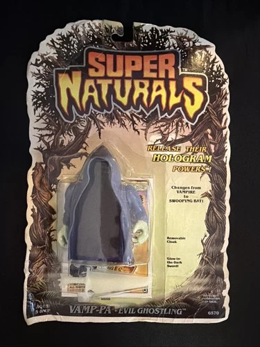 VINTAGE 1986 TONKA SUPER NATURALS VAMP-PA EVIL GHOSTLING ACTION FIGURE MOC