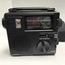 Eton LL Bean FR-200 Emergency Radio Hand Crank AM/FM/SW1/SW2 Radio w/Flashlight