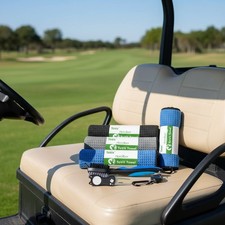 Microfiber Waffle Golf Towels  Club Care Kit - Essential Accessories for Men