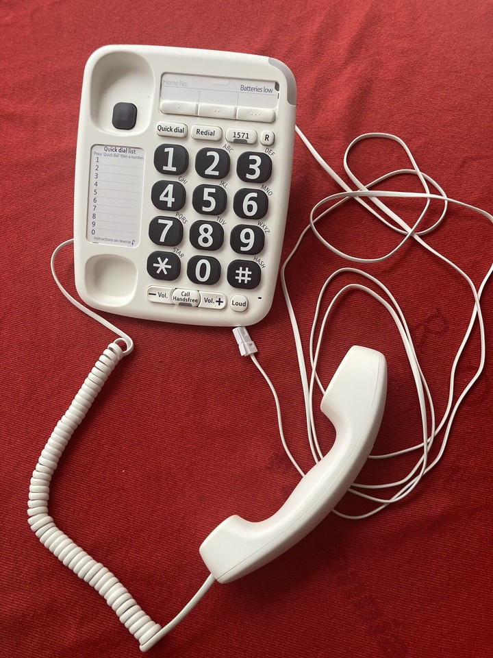 BT Big Button 200 v2 White House Phone. eBay