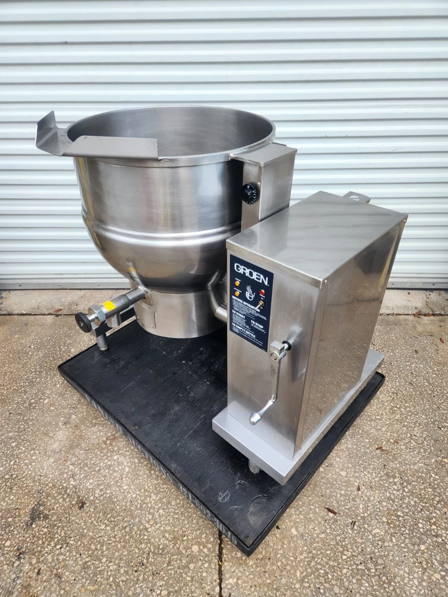 Tilt kettle top