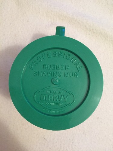 Complete Box Of Dozen Professional Rubber Shaving Mug By The William Marvy Co - Picture 4 of 7