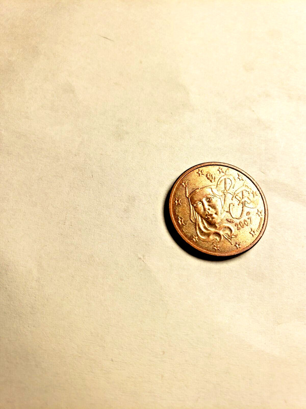 Sale! France 2007 5 Euro Cent Coin, Marianne