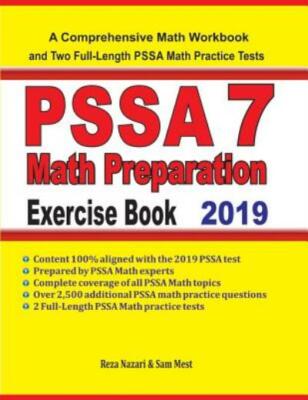 Pssa 7 Math Preparation Exercise Book: A Comprehensive Math Workbook And Tw...