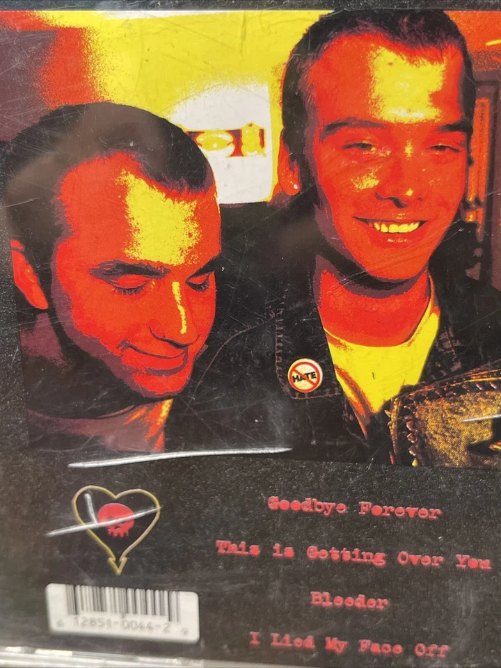 Alkaline Trio "I Lied My Face Off" EP 1999 Asian Man Records Rare Pop Punk Foto 4 de 4