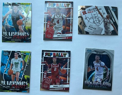 2024-25 Bowman Chrome U Basketball Insert Cards You Pick Complete Your Set