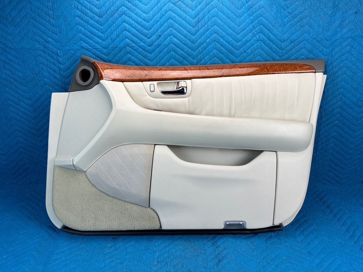 Lexus LS430 Front Passenger's Door Interior Trim Panel Ivory:LK03