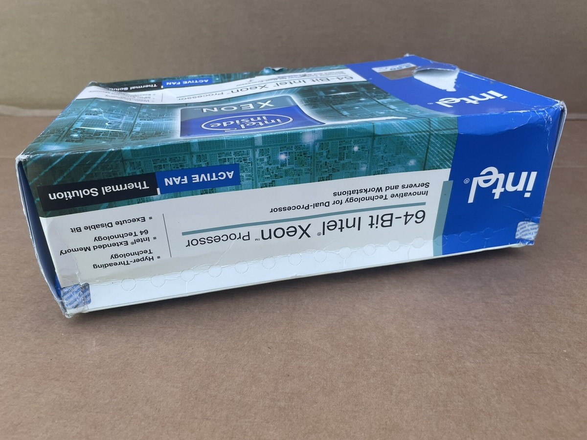 NEW SEALED 2006 INTEL XEON 64-BIT CPU 3.60 GHZ DUAL 604-PIN MICRO