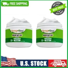2 PACK Hempvana Original Relief Cream, Maximum Strength, The Hemp Cream for Join
