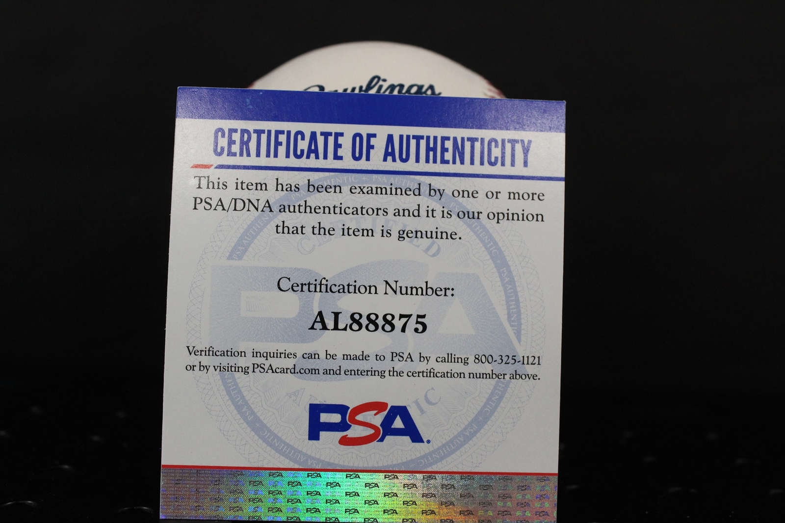 Tony La Russa Signed Baseball Autograph Auto PSA/DNA AL88875 view 3