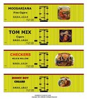 Tobacco Road all 36 boxcars, S scale printed 40' reefer sides — photo 7