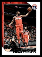 2018 Hoops Markieff Morris #49 Washington Wizards Basketball Card
