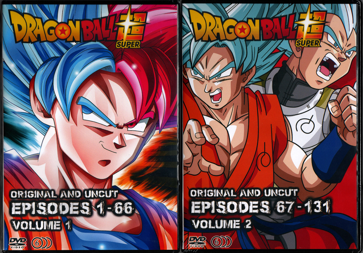 Dragonball Super Complete Series English Dubbed DVD 131 Episodes +