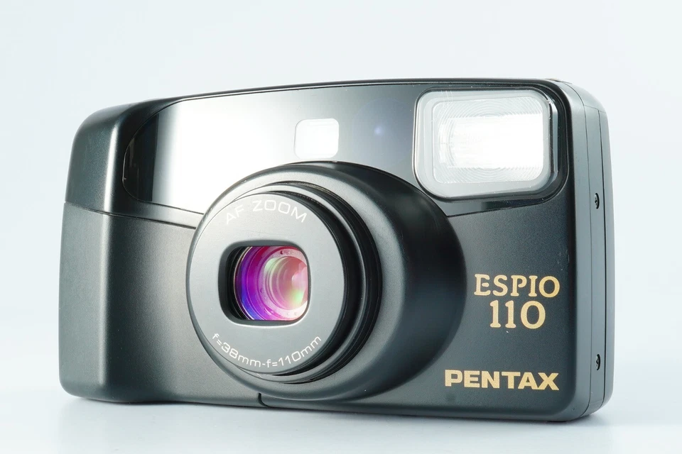 EXCELLENT PENTAX ESPIO 110 38–110mm Point & Shoot Film Camera