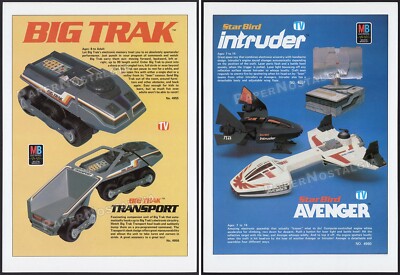 MILTON BRADLEY: Big Trak / Star Bird - Original 1979 Trade AD