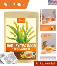 Premium Barley Tea Bags - Caffeine-Free Nutty Flavor in Eco-conscious Packaging