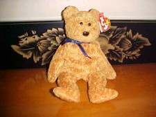 FUZZ the Teddy Bear - TY BEANIE BABY  Mint Condition 