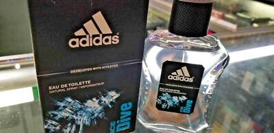 Adidas ICE DIVE by Adidas 3.4 oz / 100 ml EDT Eau de Toilette Natural Spray NEW