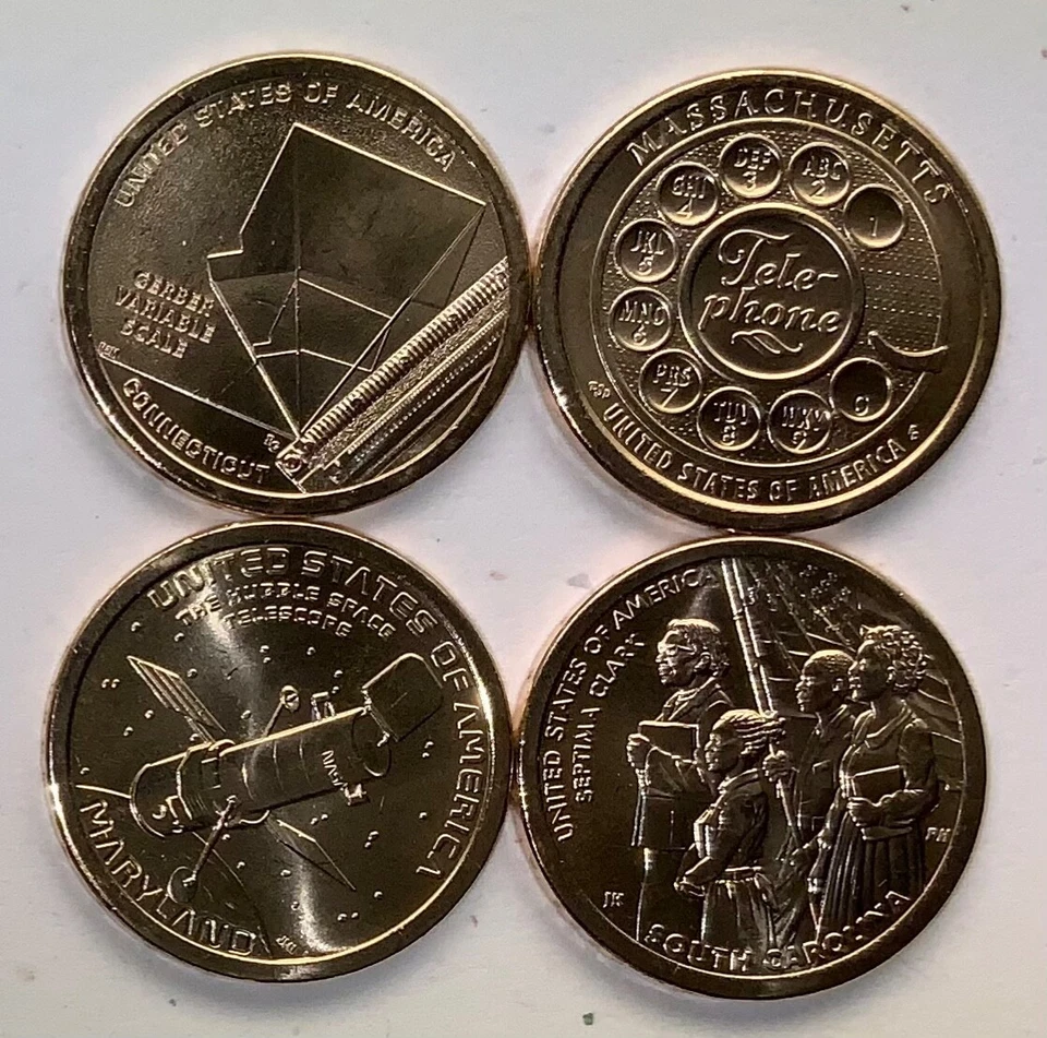 2018 - 2025 58 Coin PD Mint Uncirculated American Innovation Dollar Set - Image 3 of 4