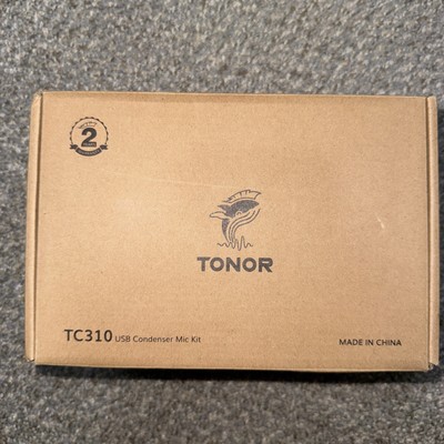 TONOR Gaming Mic, PS4/5 Desktop Mic TC310 with Adjustable RGB Modes & Brightness
