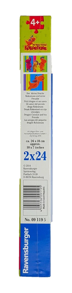 Puzzle Pequeño Dragón Coco Oskar Puercoespín Matilda Piña Big Bo Mette - Imagen 3 de 4