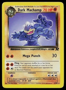 Dark Machamp 27/82 Team Rocket