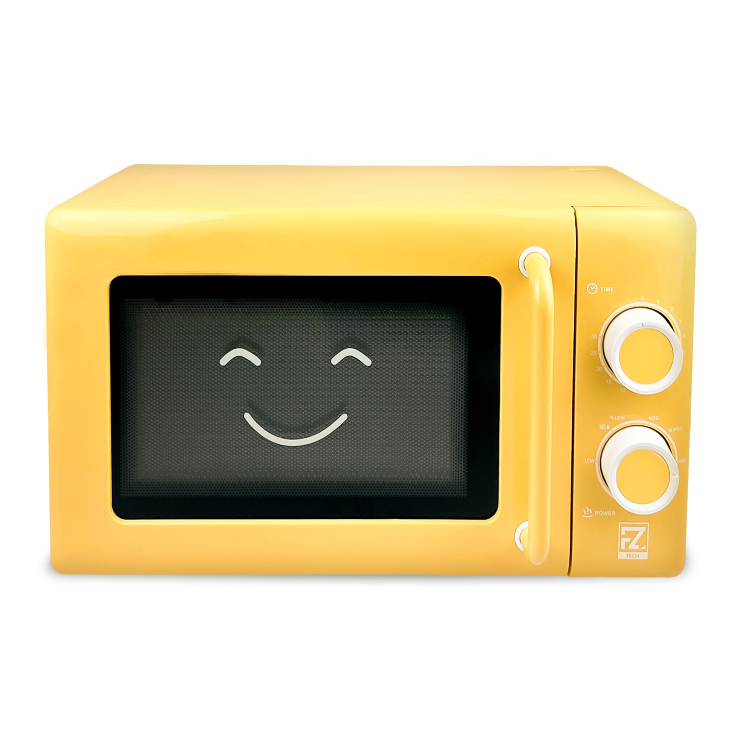 Forno Microonde FZ Smile Senape 20LT - Sicuro e Facile per la Famiglia