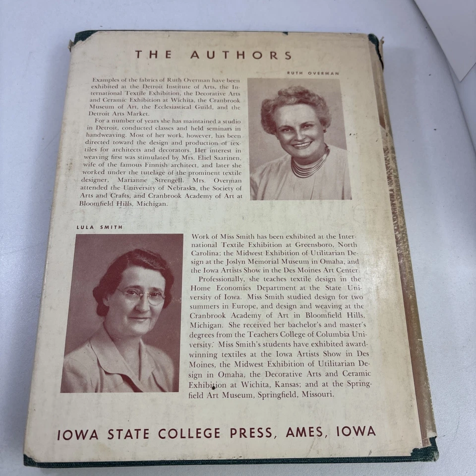 1966 Contemporáneo Tejido a Mano Overman/Smith Patrones de Tejido Herramientas Técnicas HC Foto 2 de 4