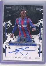 Eberechi Eze 2024-25 Panini Impeccable Premier League Immortal Ink Auto /99