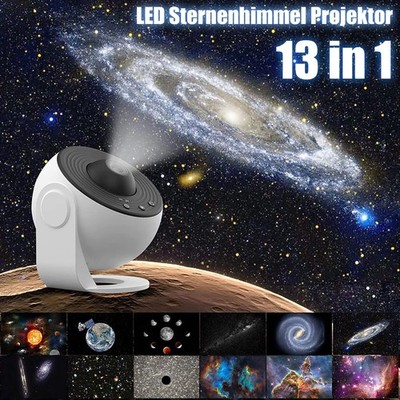 LED Sternenhimmel Projektor Lampe Galaxy Nebula Star Erde Planetarium Nachtlicht