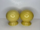 Homer Laughlin Fiesta Ware  Sunflower Yellow Salt & Pepper Shakers