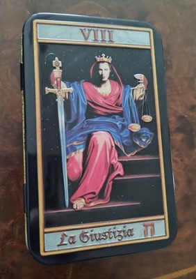 Kunst Tarotkarten von Carlo Piterá Nova Schrift Genua aus Gemälden von 2004 Pitera