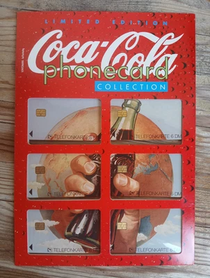 Coca-Cola Telefonkarten-Kollektion Ltd. Edition T-Karte 6 DM DE 90er - Bild 1 von 4