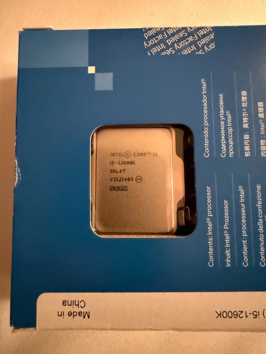 Intel Core i5-12600K 12th Gen Unlocked Desktop Processor LGA1700
