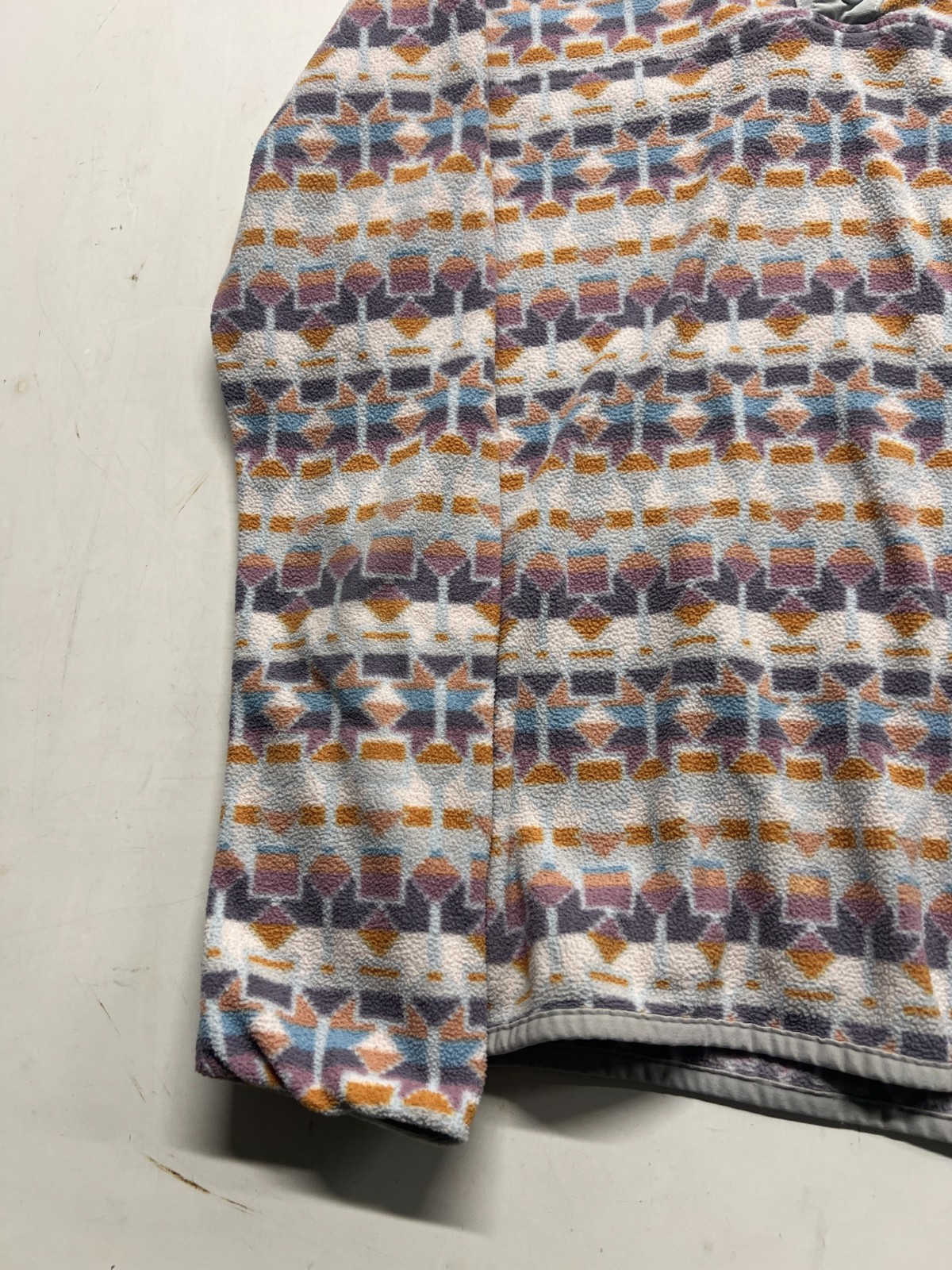 Patagonia Micro D Snap-T Fleece Jacket Multicolor Aztec Southwest Women Sz Small thumbnail 2