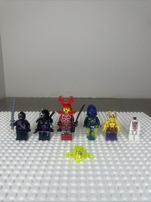 Random Lego Ninjago Lot of Miniature Villains Nindroid General Kozu Wrayth