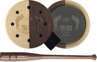Pittman Game Calls Two Face Glass Pot Turkey Call - P313
