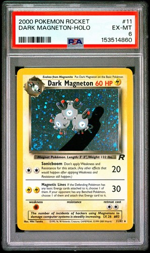 Dark Magneton (Unlimited) graded PSA 6 for sale on eBay