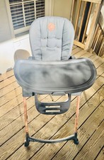Maxi-Cosi Minla 6-in-1 Baby High Chair - Essential Graphite