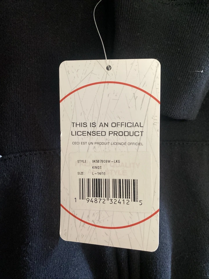 Zíper juvenil NHL LA Kings - Imagem 4 de 4