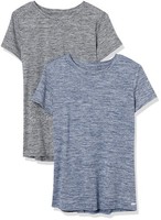 Amazon Essentials Damen Quick Dry Stretch T-Shirt Rundhals 2Er-Pack