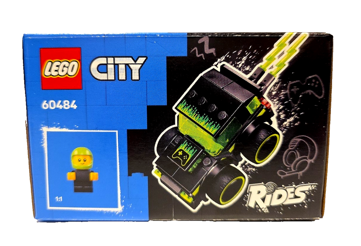 LEGO City 60484 Rides Gaming Car Preowned 100% Complete ✨Ships