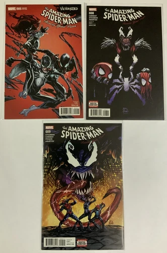 Amazing Spider-Man Renew Your Vows Venomized #5B 8 9 NM- Lot Of 3 2017 Marvel