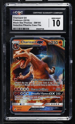 Charizard-GX graded CGC 10 for sale on eBay