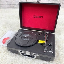 ION Audio Vinyl Motion Portable Turntable Suitcase Excellent Used Japan