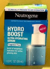Neutrogena Hydro Boost Ultra Hydrating Serum Fragrance Free 1 oz no date
