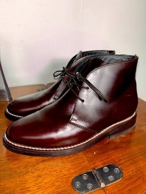 Thursday Boot Co. Everyday Scout Chukka Boots Brown Leather Mens Sz 6.5 Handmade