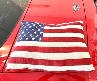 Kissen amerikanische Flagge Zierkissen