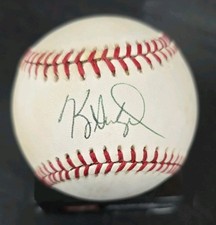 Kevin Seitzer Signed Official Major League Baseball In Sweet Spot Not Certified